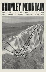 Bromley Mountain Resort Poster