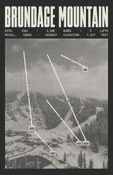 Brundage Mountain Resort Poster