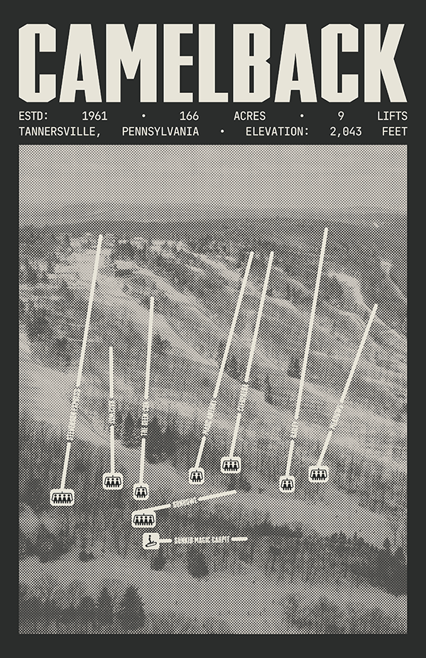 Camelback Resort Poster