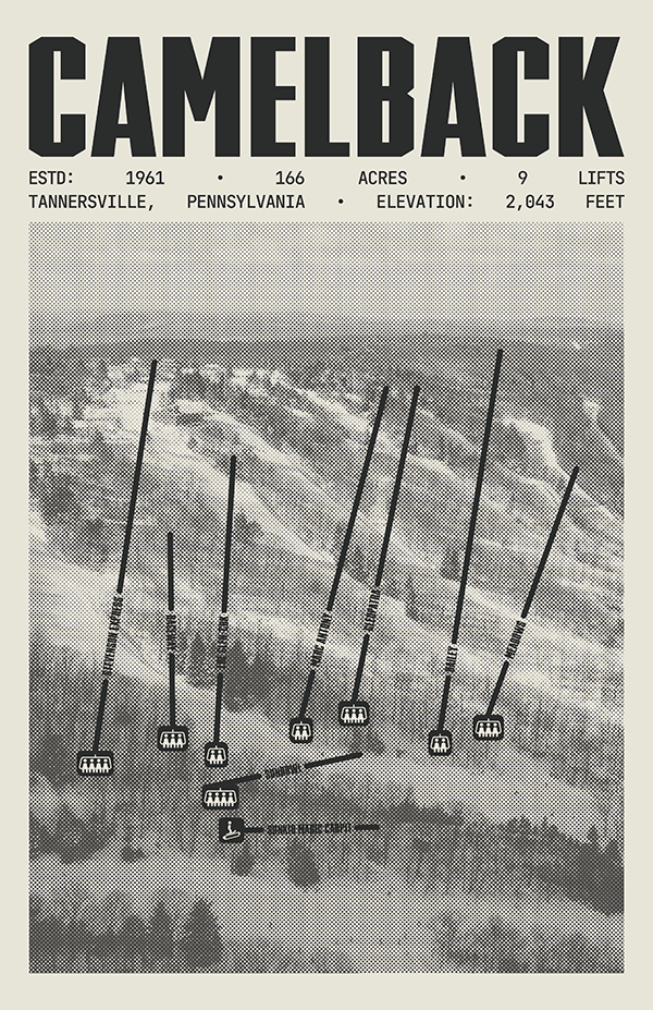 Camelback Resort Poster