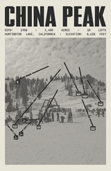 China Peak Ski Ranch Resort Poster