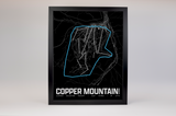 Copper Mountain Resort Map Poster – Colorado