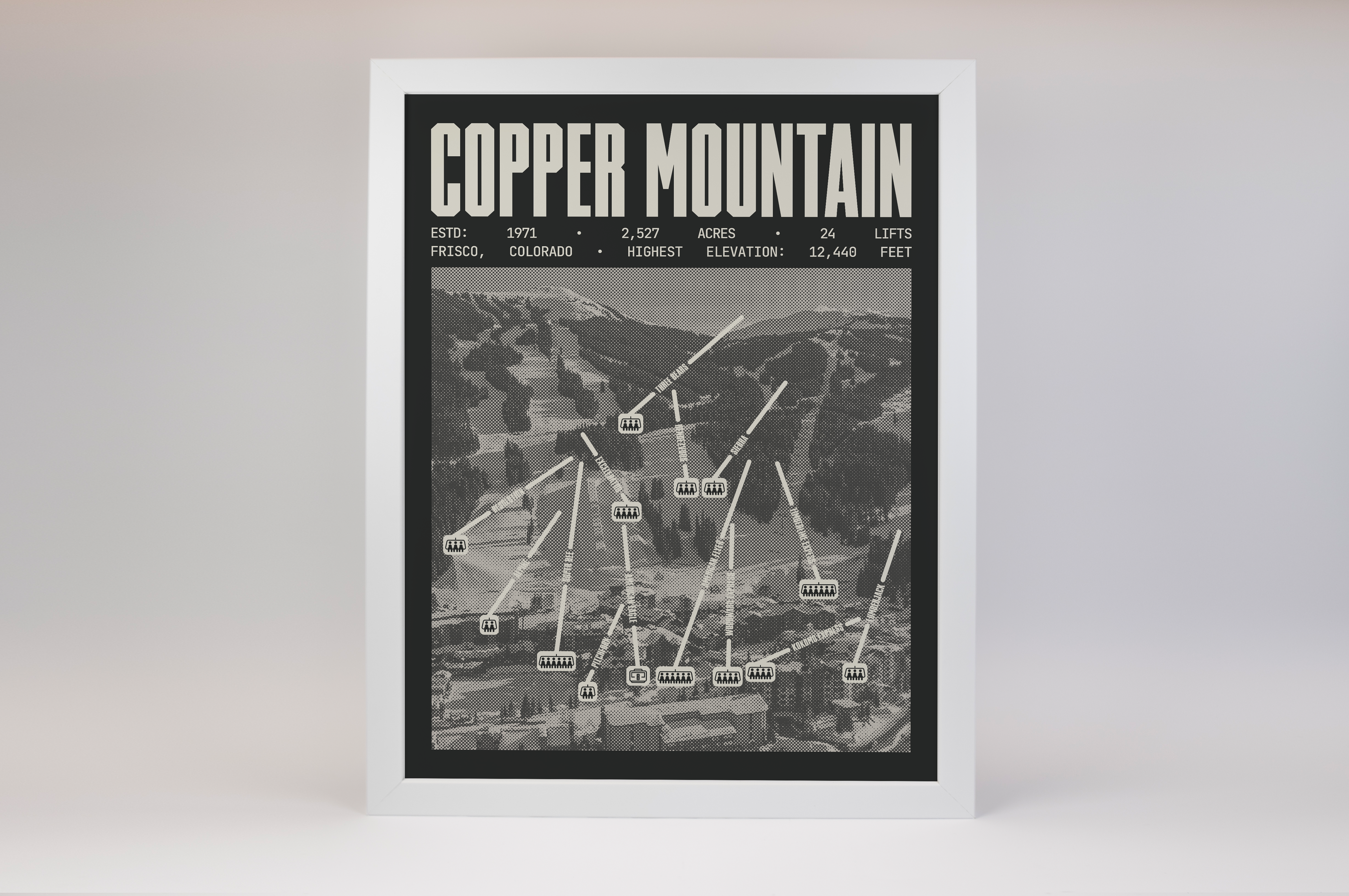 Copper Mountain Resort Poster
