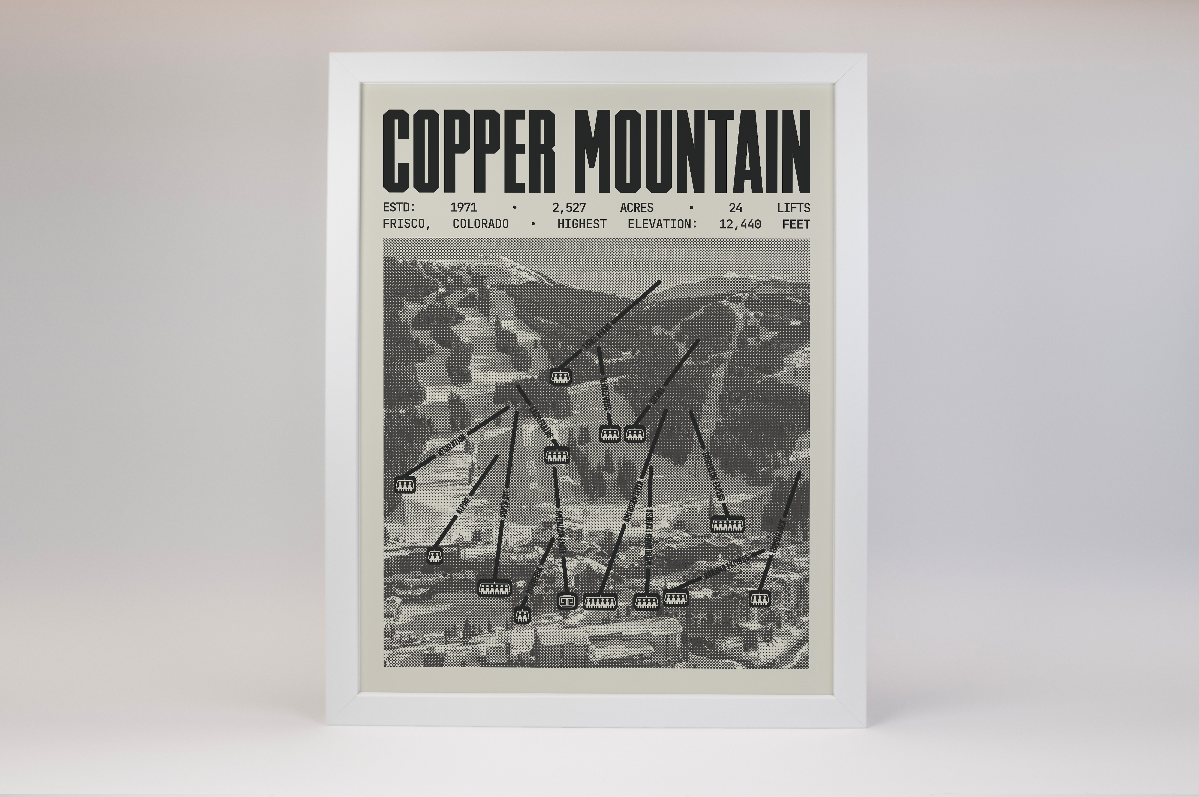 Copper Mountain Resort Poster