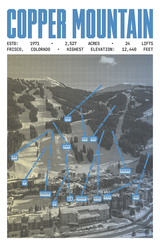 Copper Mountain Resort Poster