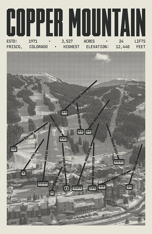 Copper Mountain Resort Poster