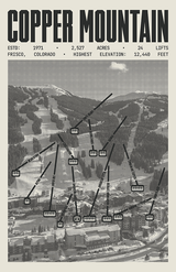 Copper Mountain Resort Poster