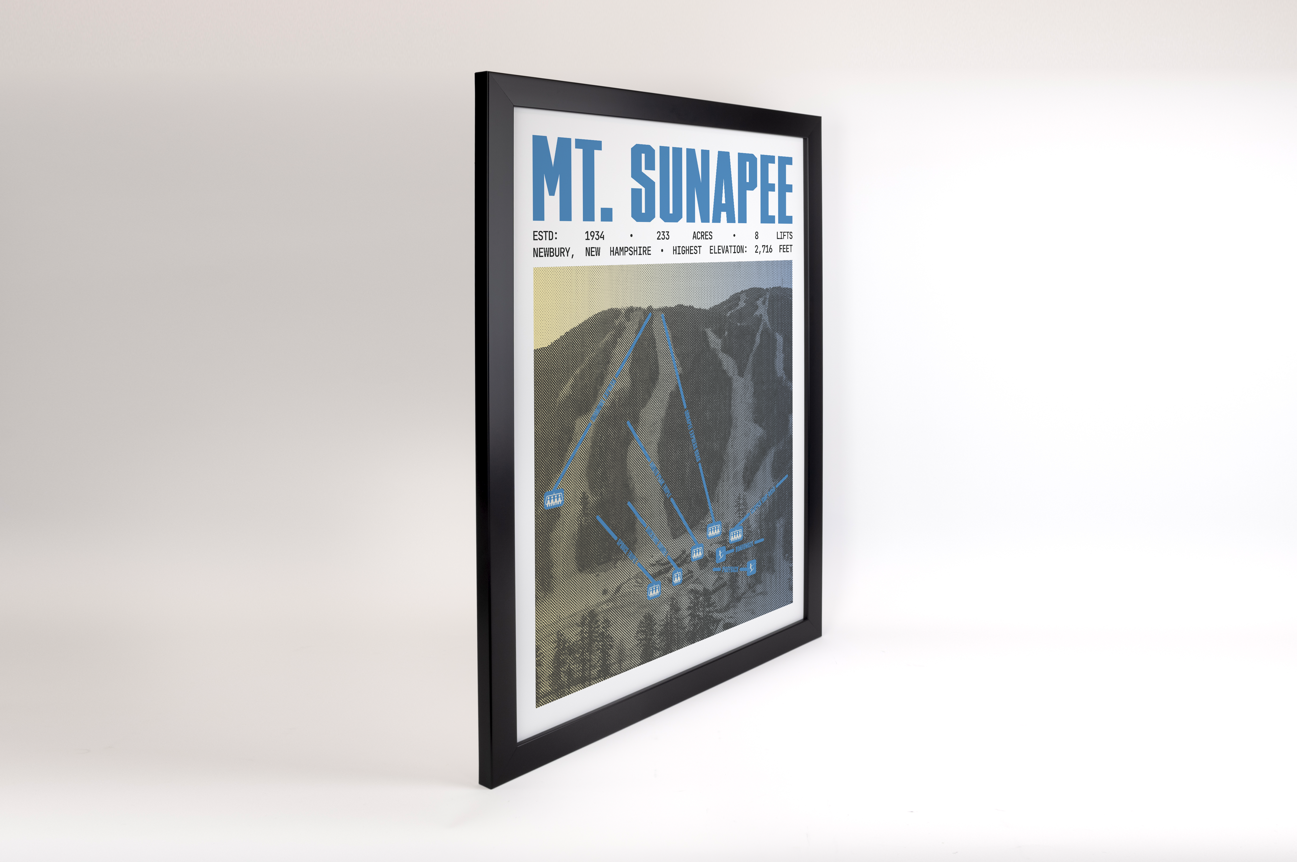 Mt. Sunapee Resort Poster
