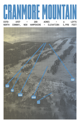 Cranmore Mountain Resort Poster