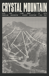 Crystal Mountain Resort Poster