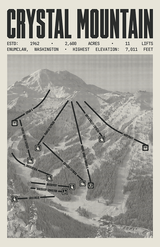 Crystal Mountain Resort Poster