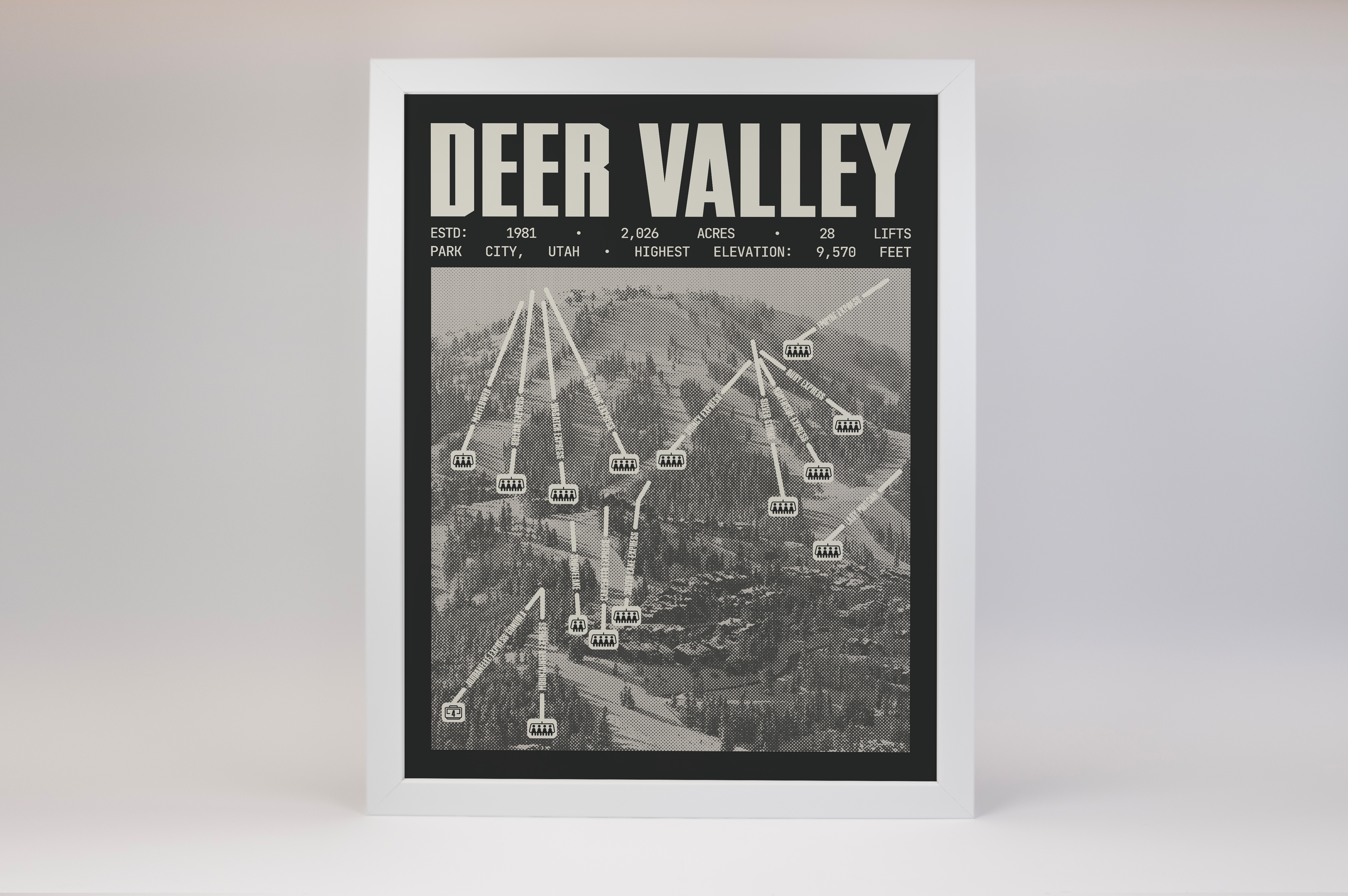 Deer Valley Resort Poster