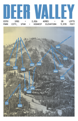 Deer Valley Resort Poster