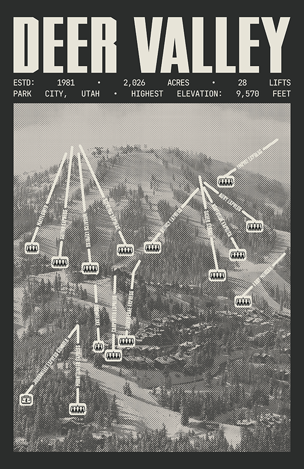 Deer Valley Resort Poster