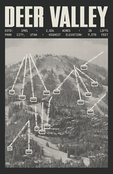 Deer Valley Resort Poster