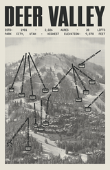 Deer Valley Resort Poster