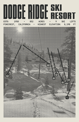 Dodge Ridge Ski Resort Poster