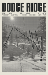 Dodge Ridge Resort Poster