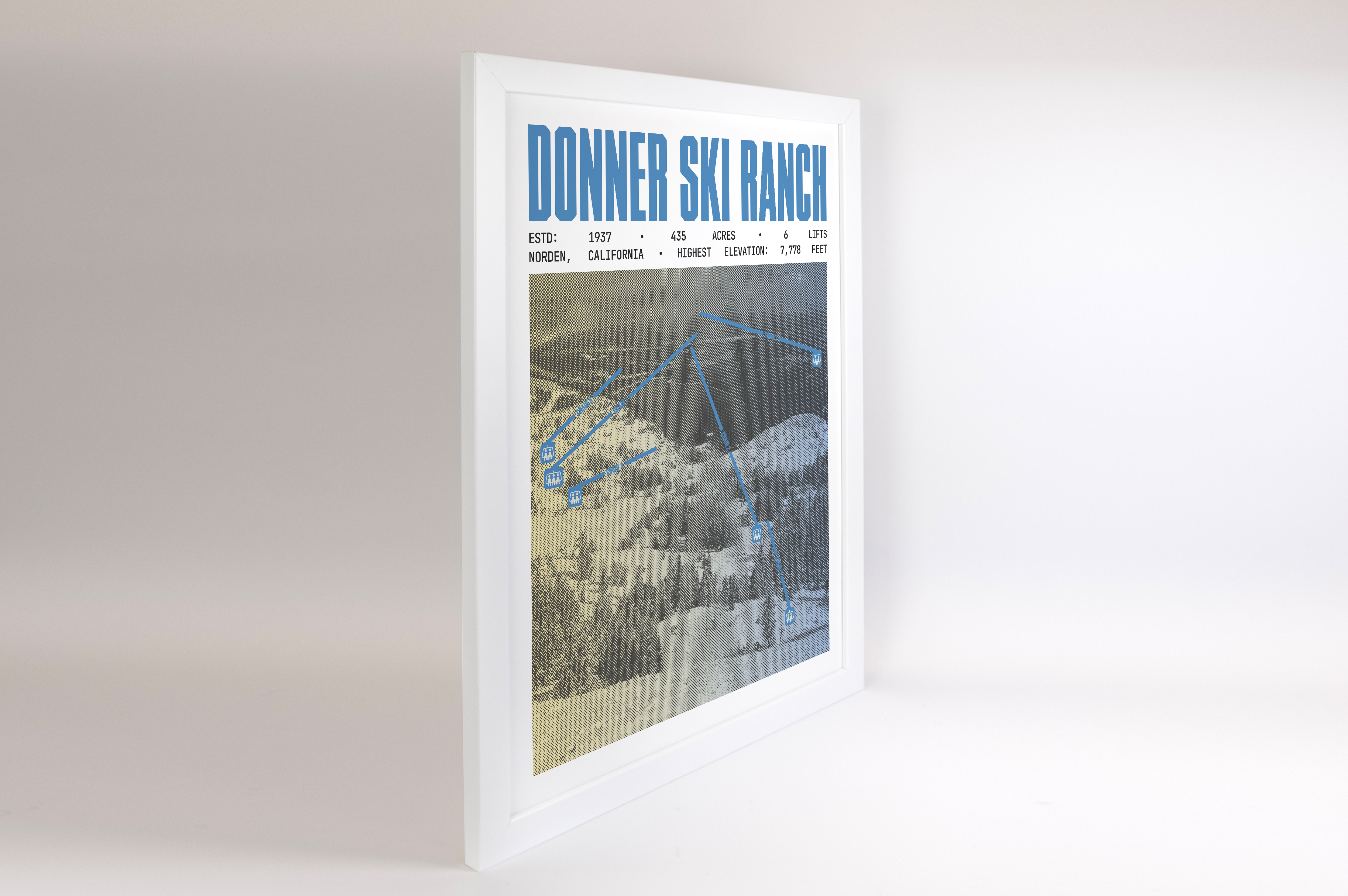 Donner Ski Ranch Resort Poster