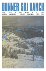 Donner Ski Ranch Resort Poster