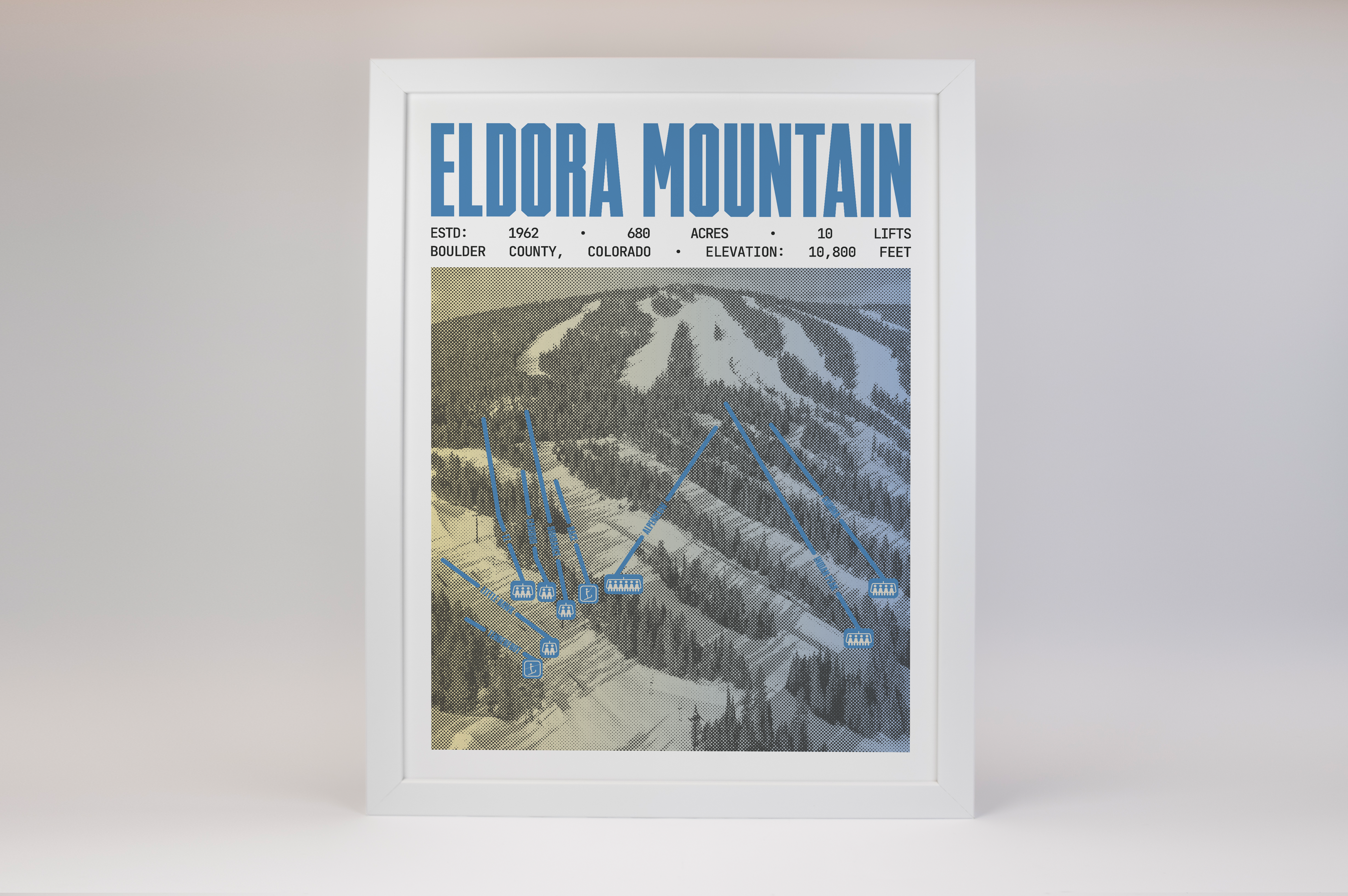 Eldora Mountain Resort Poster