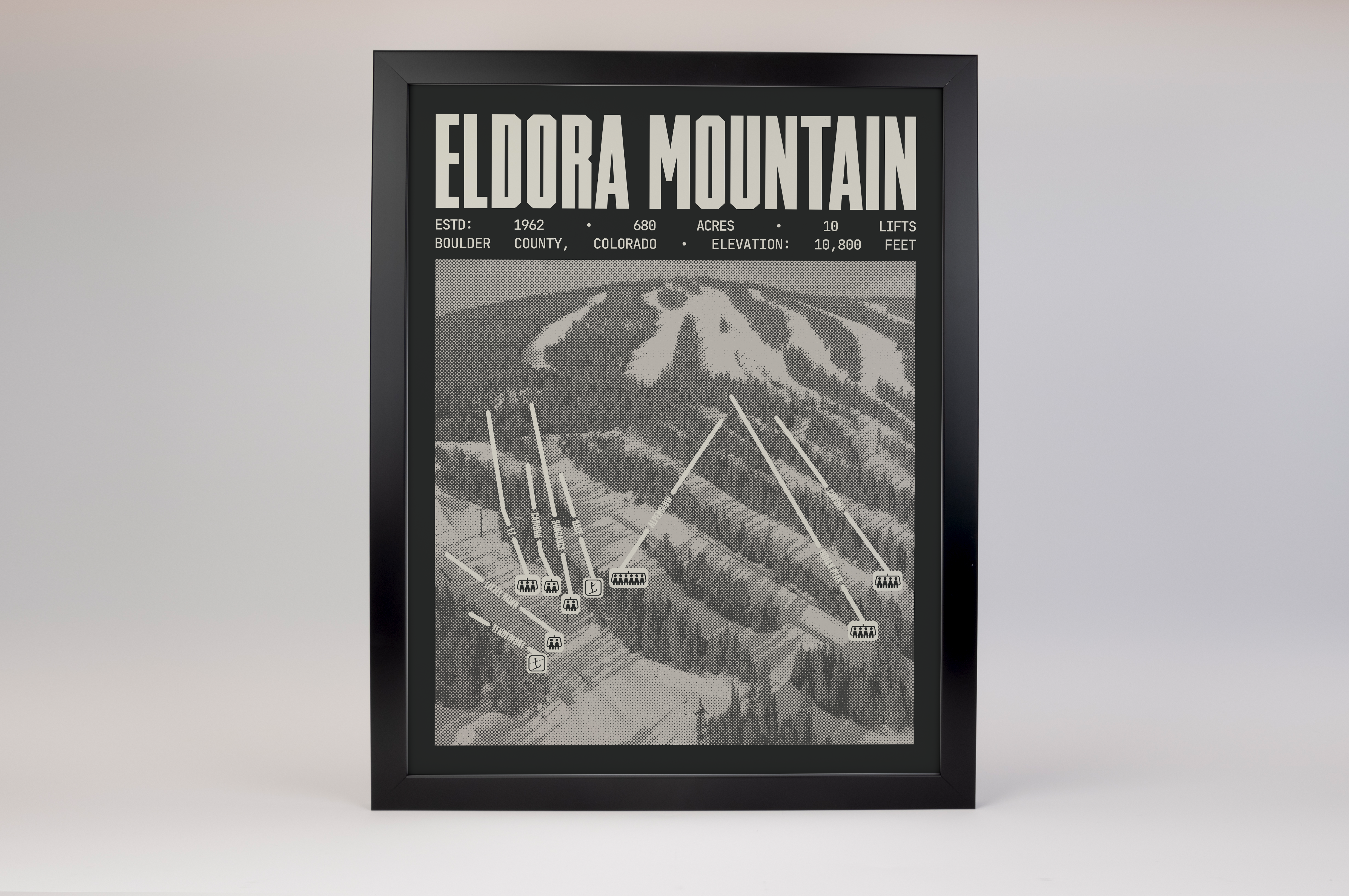 Eldora Mountain Resort Poster