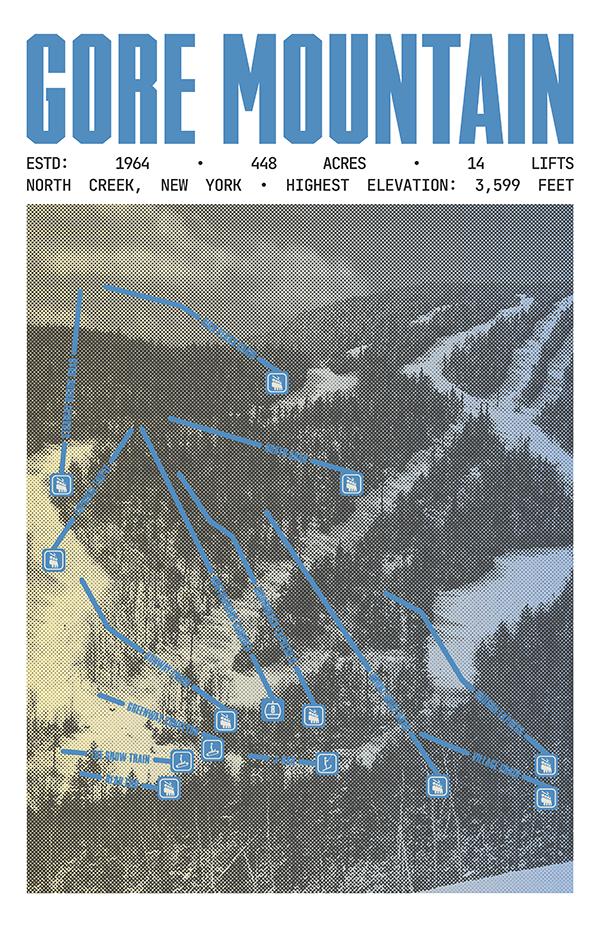 Gore Mountain Resort Poster