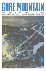 Gore Mountain Resort Poster
