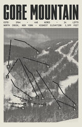 Gore Mountain Resort Poster
