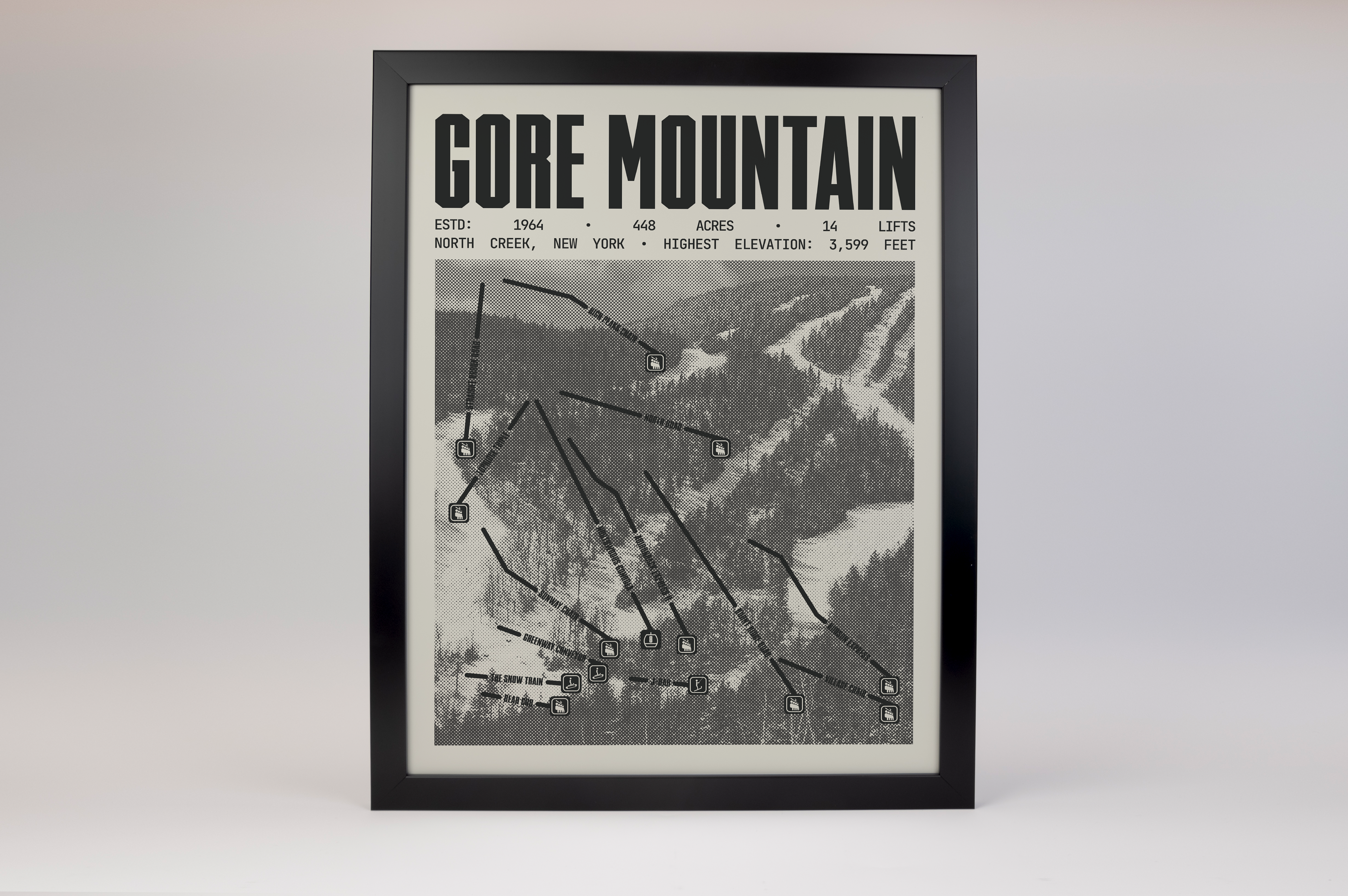 Gore Mountain Resort Poster