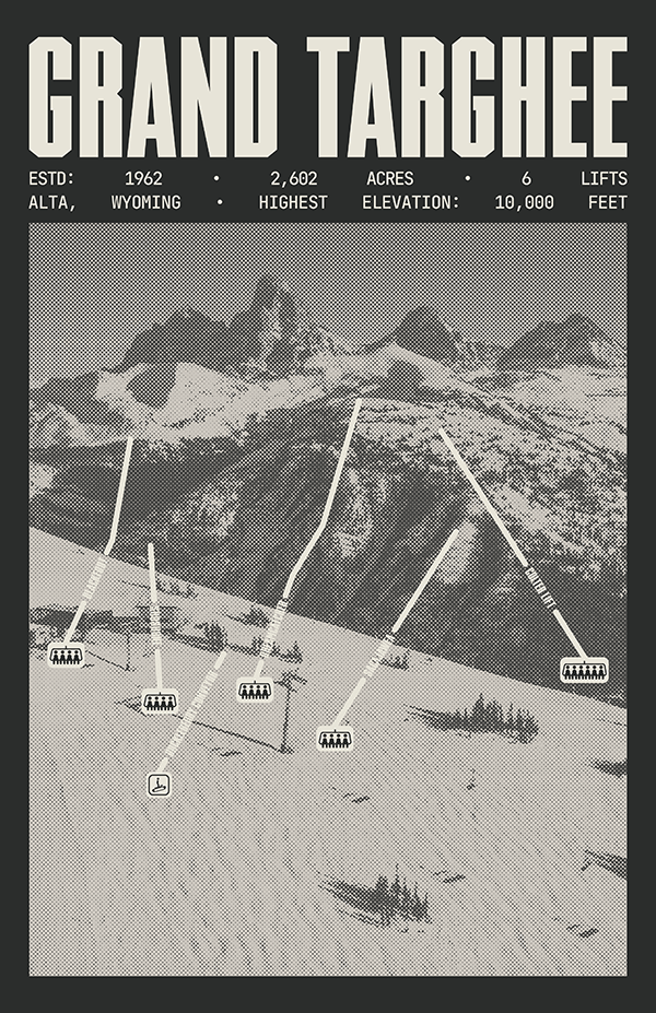 Grand Targhee Resort Poster