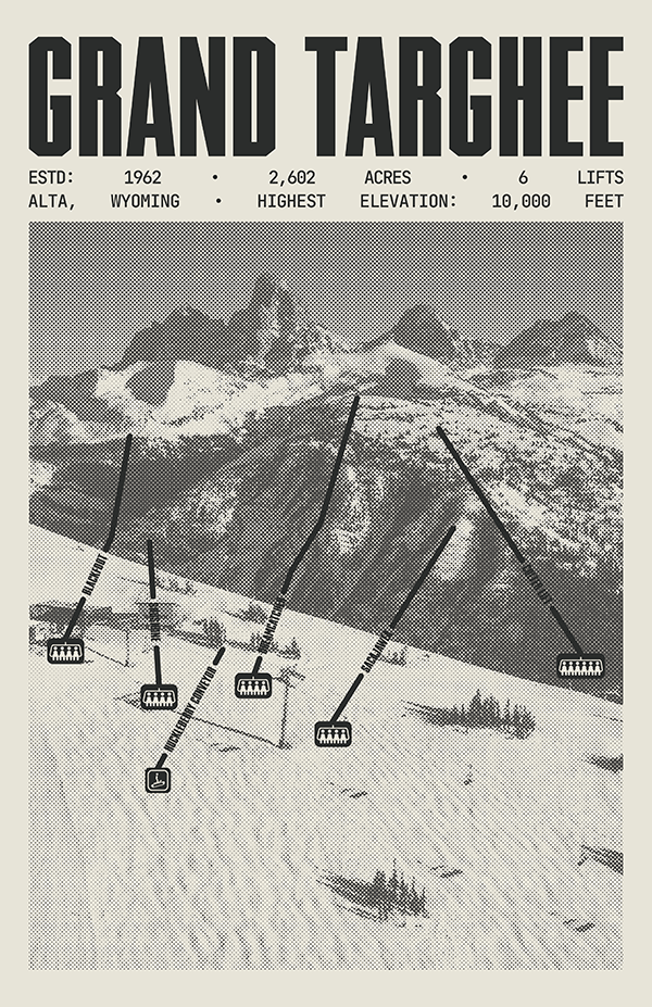 Grand Targhee Resort Poster