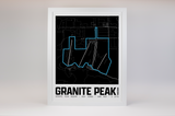 Granite Peak at Rib Mountain State Park Resort Map Poster – Wisconsin