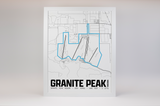 Granite Peak at Rib Mountain State Park Resort Map Poster – Wisconsin