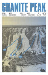 Granite Peak at Rib Mountain State Park Resort Poster