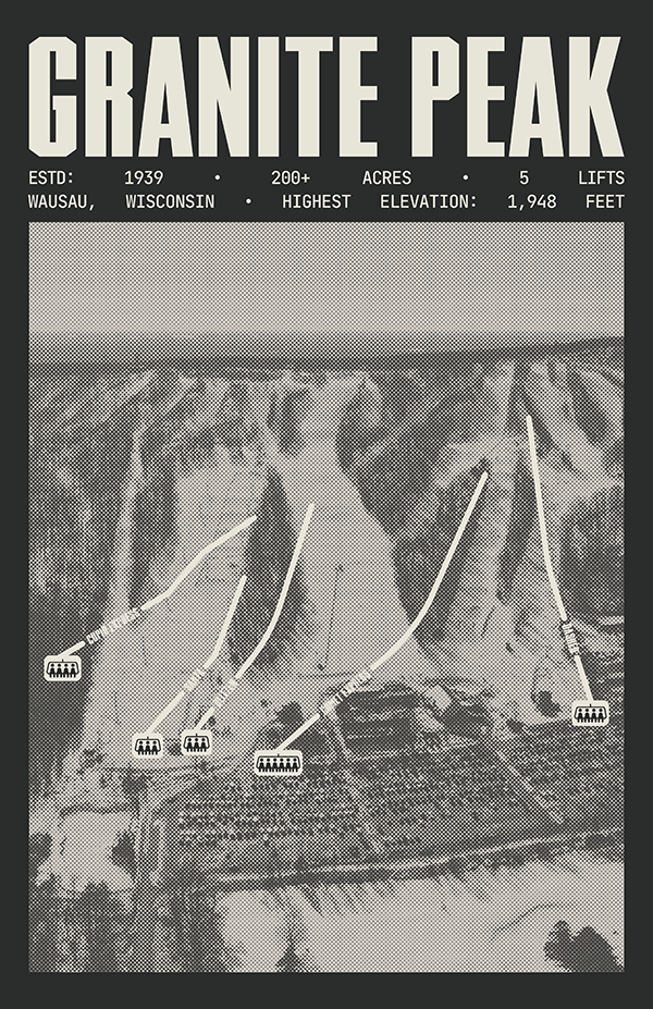 Granite Peak at Rib Mountain State Park Resort Poster