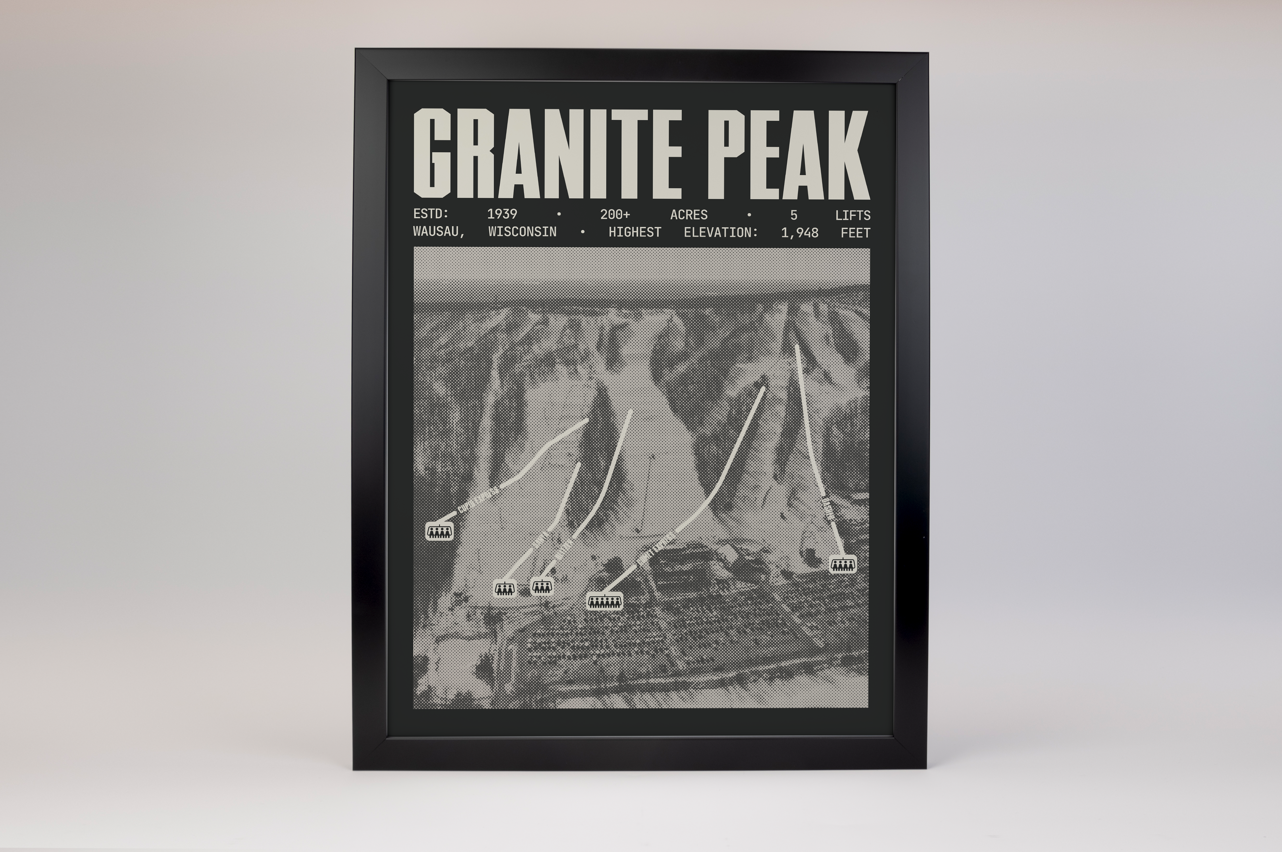Granite Peak at Rib Mountain State Park Resort Poster