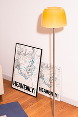 Heavenly Resort Map Poster – California