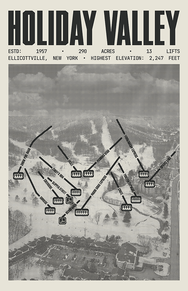 Holiday Valley Resort Poster
