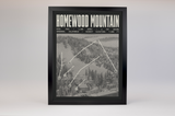 Homewood Mountain Ski Resort Poster