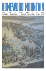 Homewood Mountain Resort Poster