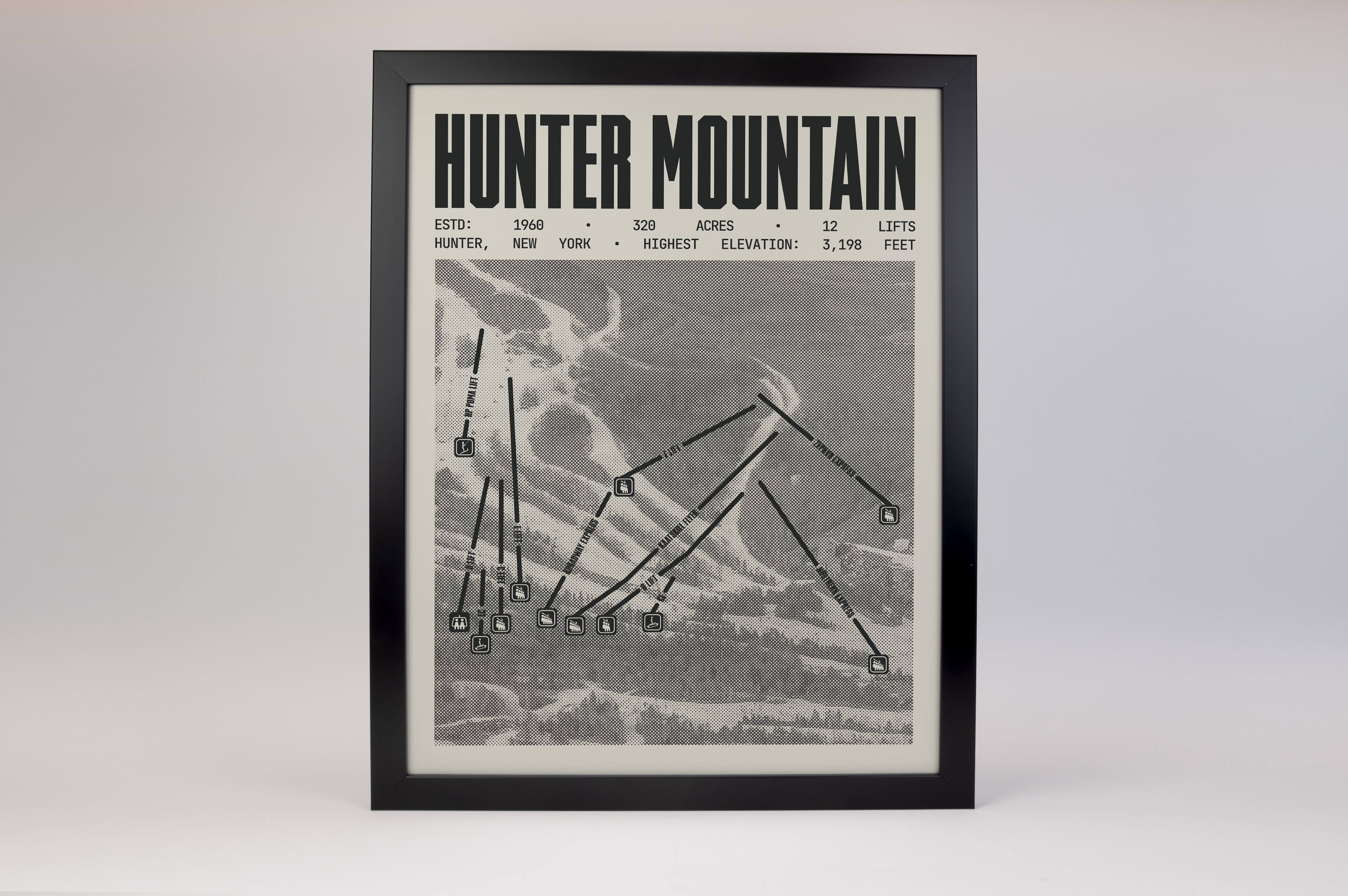Hunter Mountain Resort Poster