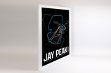 Jay Peak Resort Map Poster – Vermont