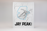 Jay Peak Resort Map Poster – Vermont