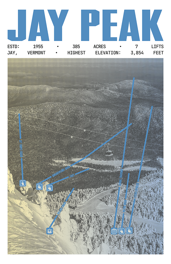 Jay Peak Resort Poster