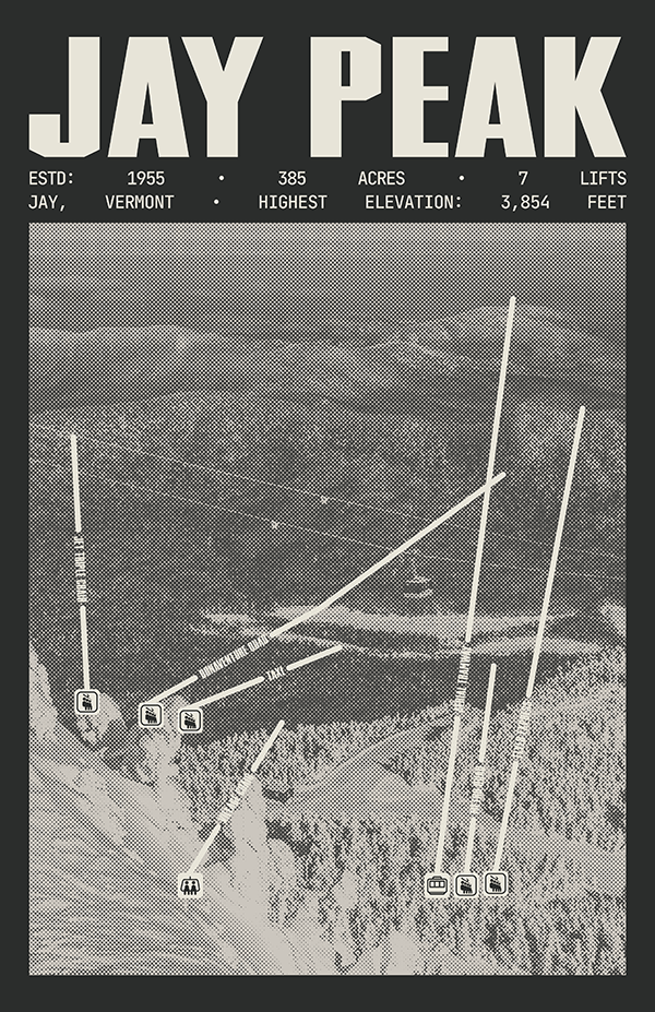 Jay Peak Resort Poster