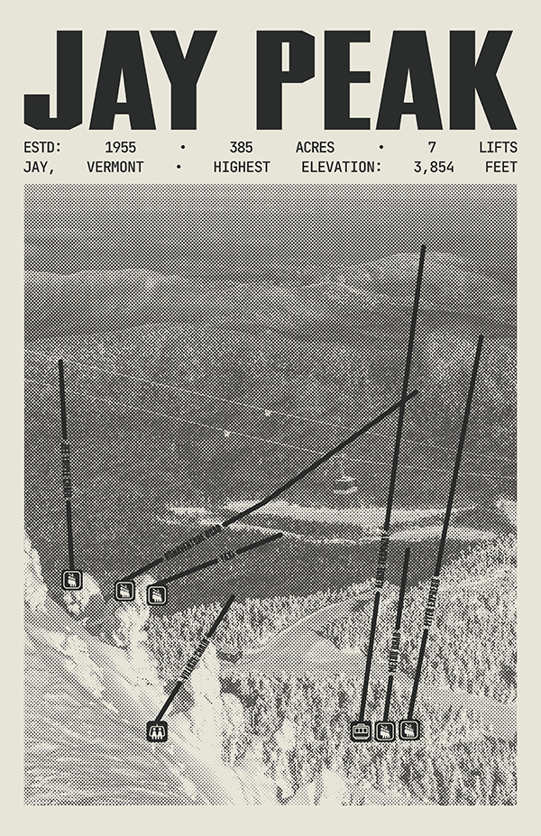 Jay Peak Resort Poster