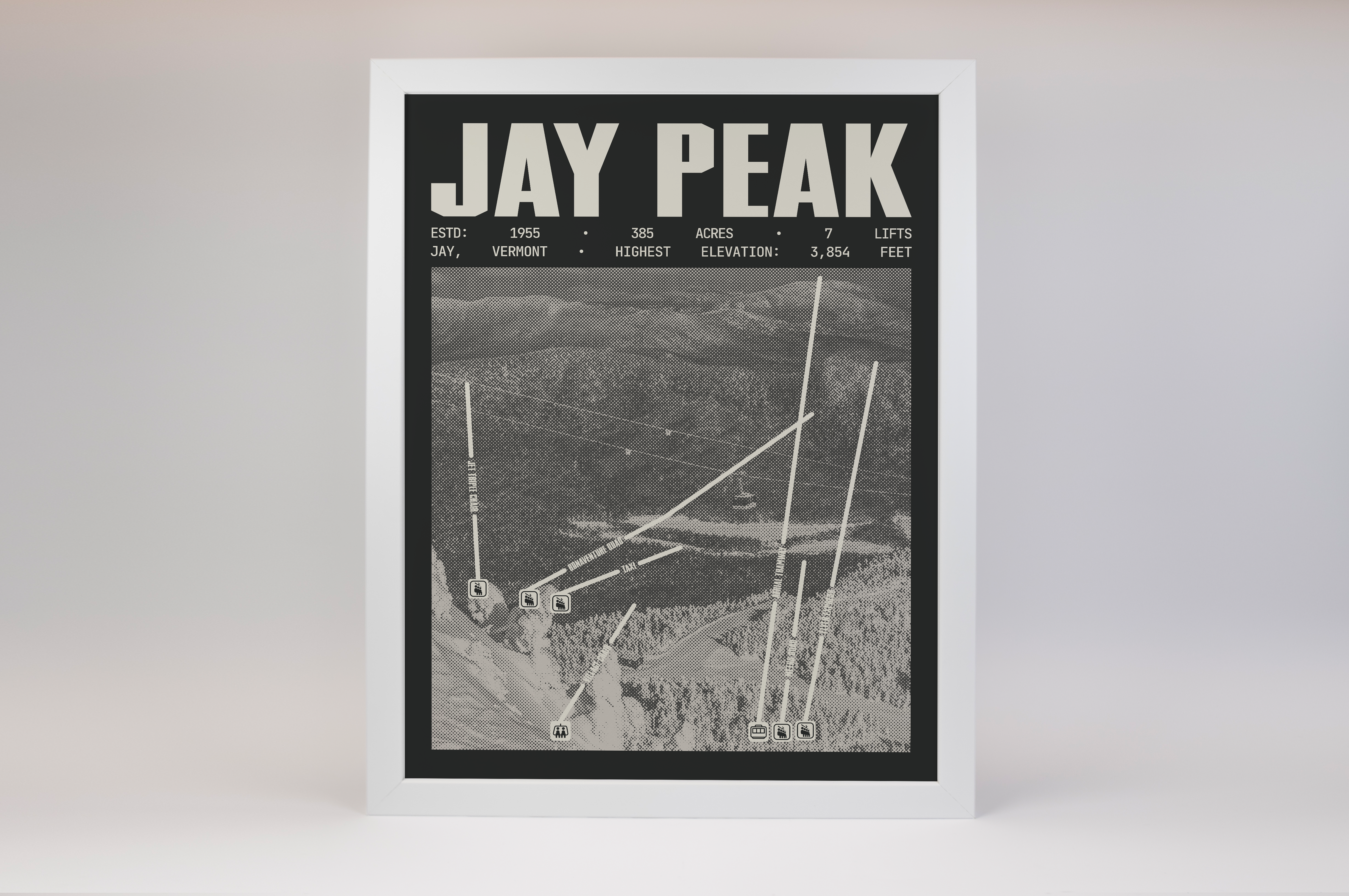 Jay Peak Resort Poster