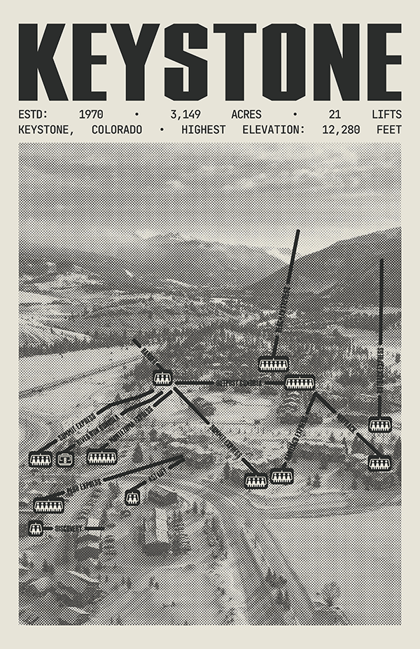 Keystone Resort Poster