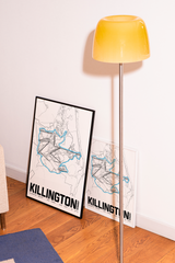 Killington Resort Map Poster – Vermont